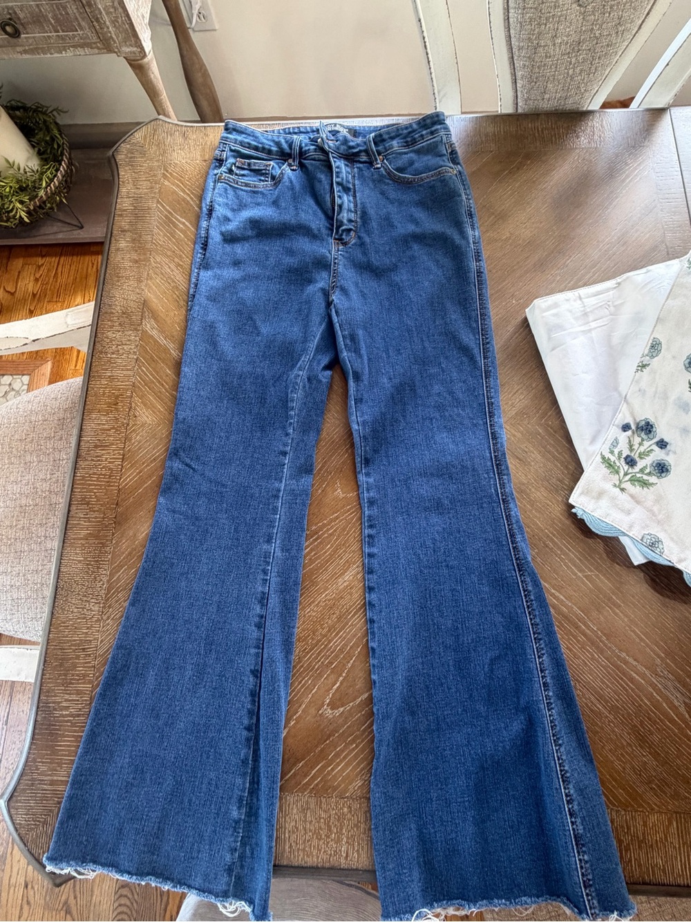 Judy Blue Medium Blue High-Rise Flare Jeans